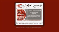 Desktop Screenshot of crazycajuncrawfish.com